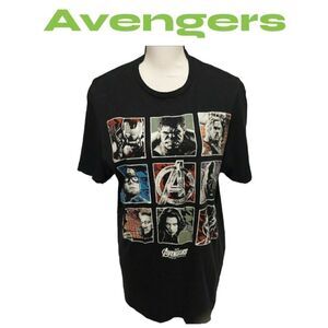 Avengers tee Black mens size large